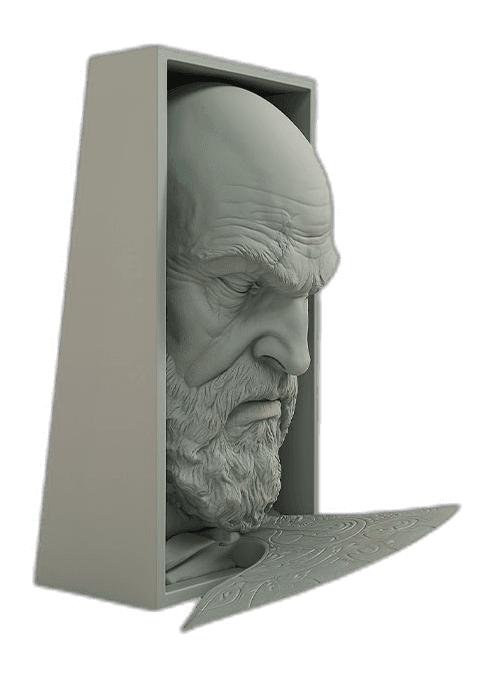 Kratos Kitaplık Dekoru