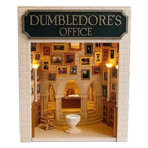 Dumbledore Ofisi Kitaplık Dekoru – 2. görsel