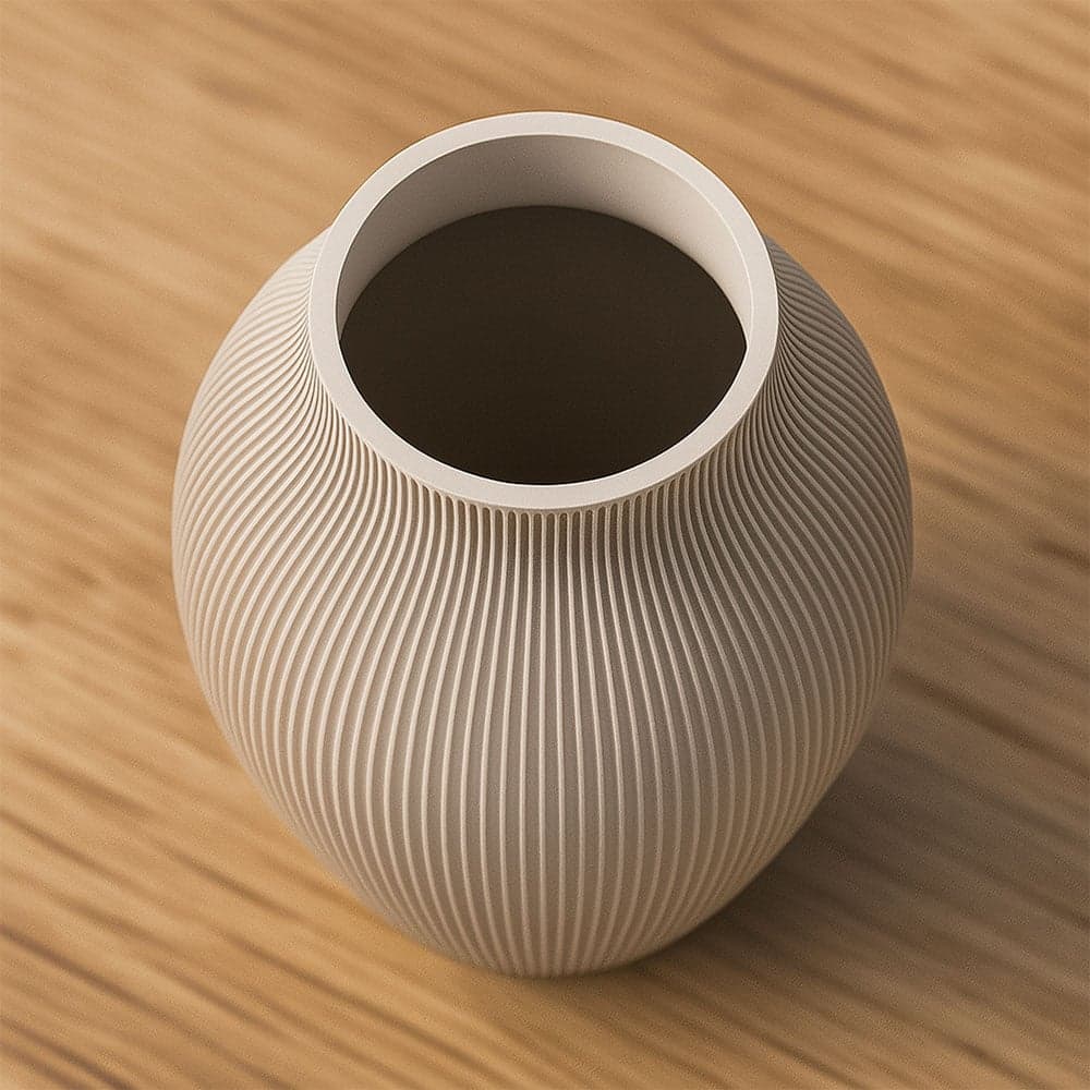 Kabartmalı Modern Dekoratif Vazo – 3. görsel
