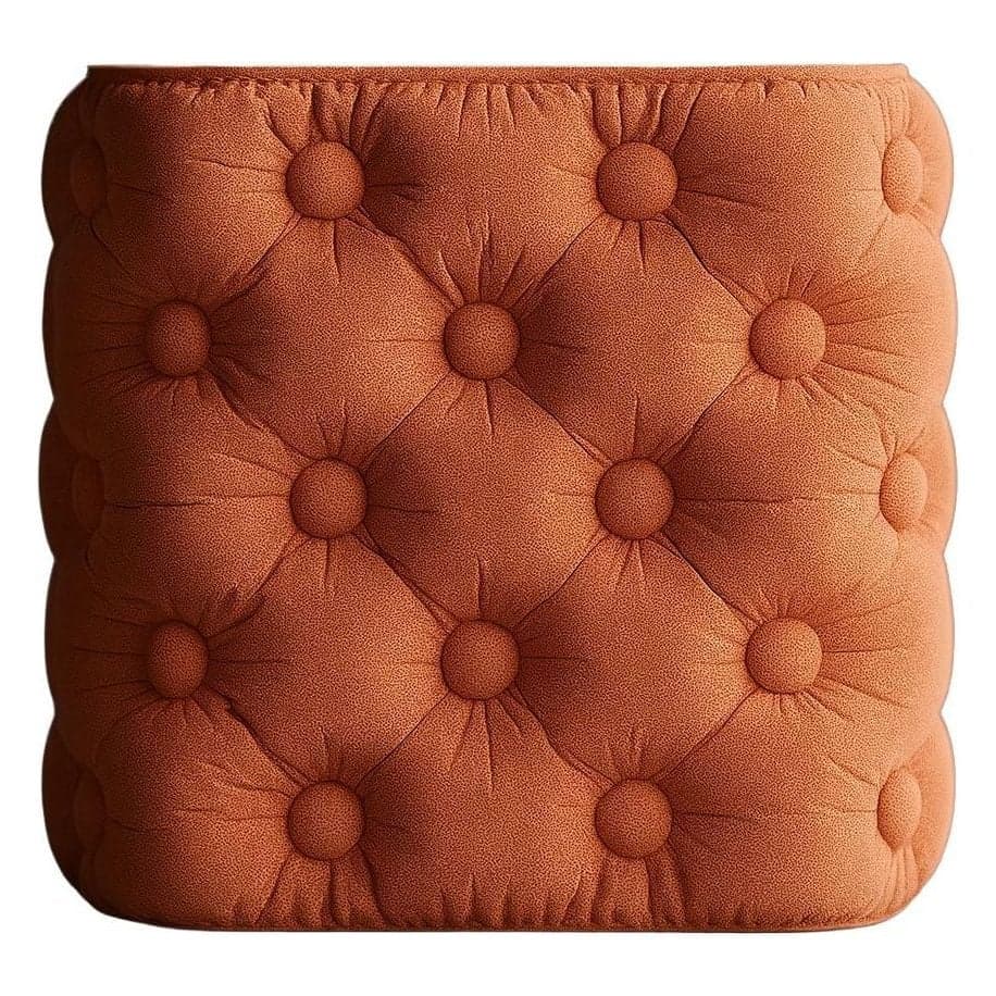 Kapitone Desenli Modern Saksı – 2. görsel