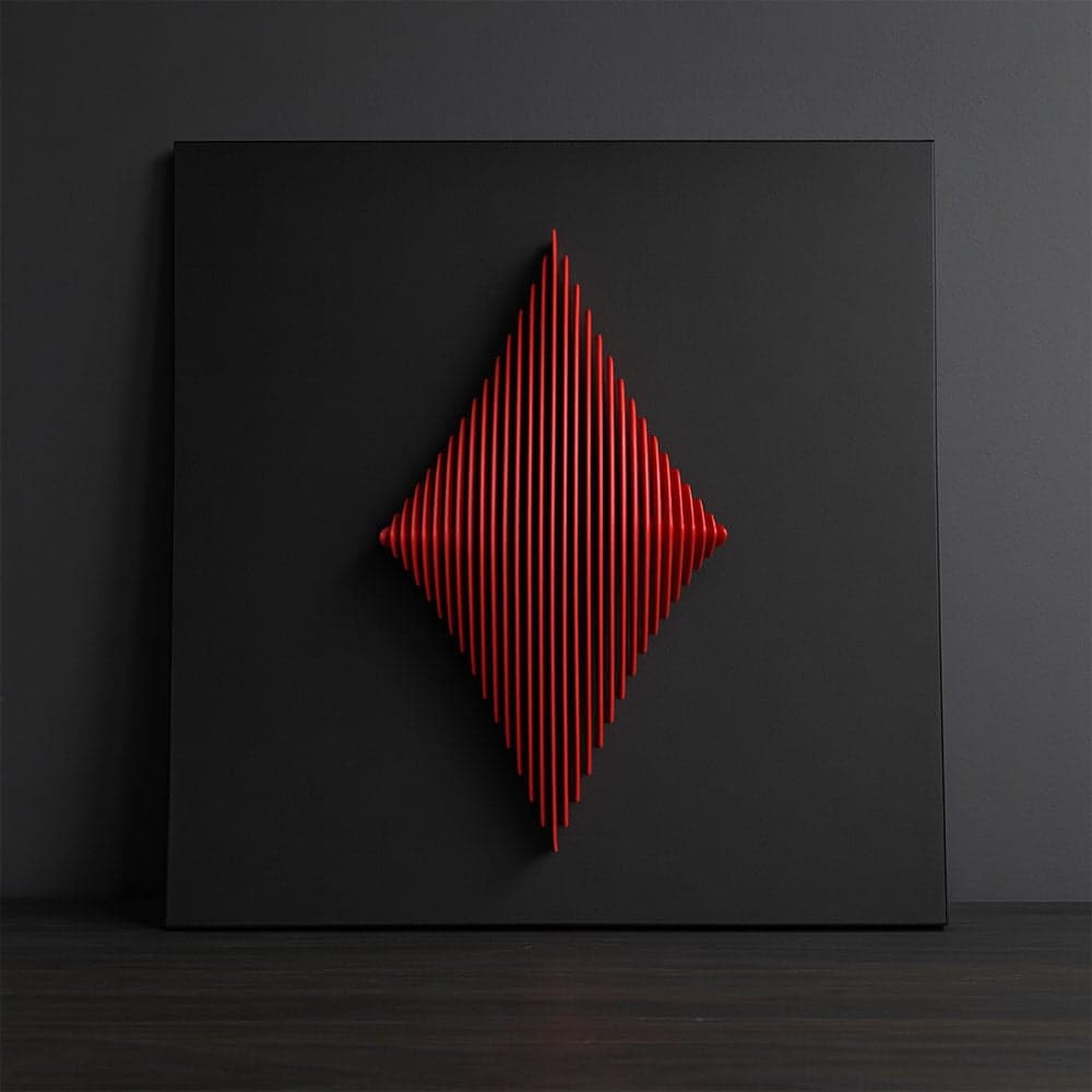Modern Geometrik Duvar Dekoru – 1. görsel