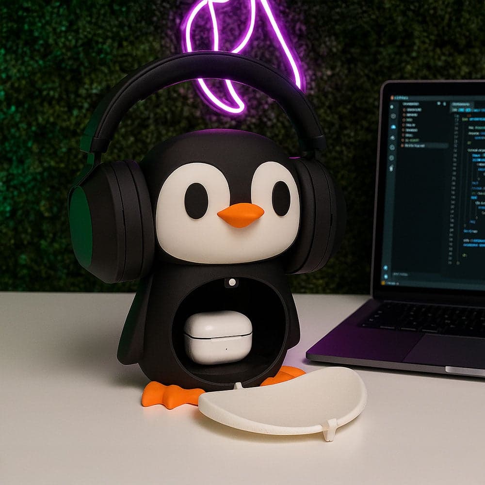 Penguen Kulaklık Standı – 1. görsel