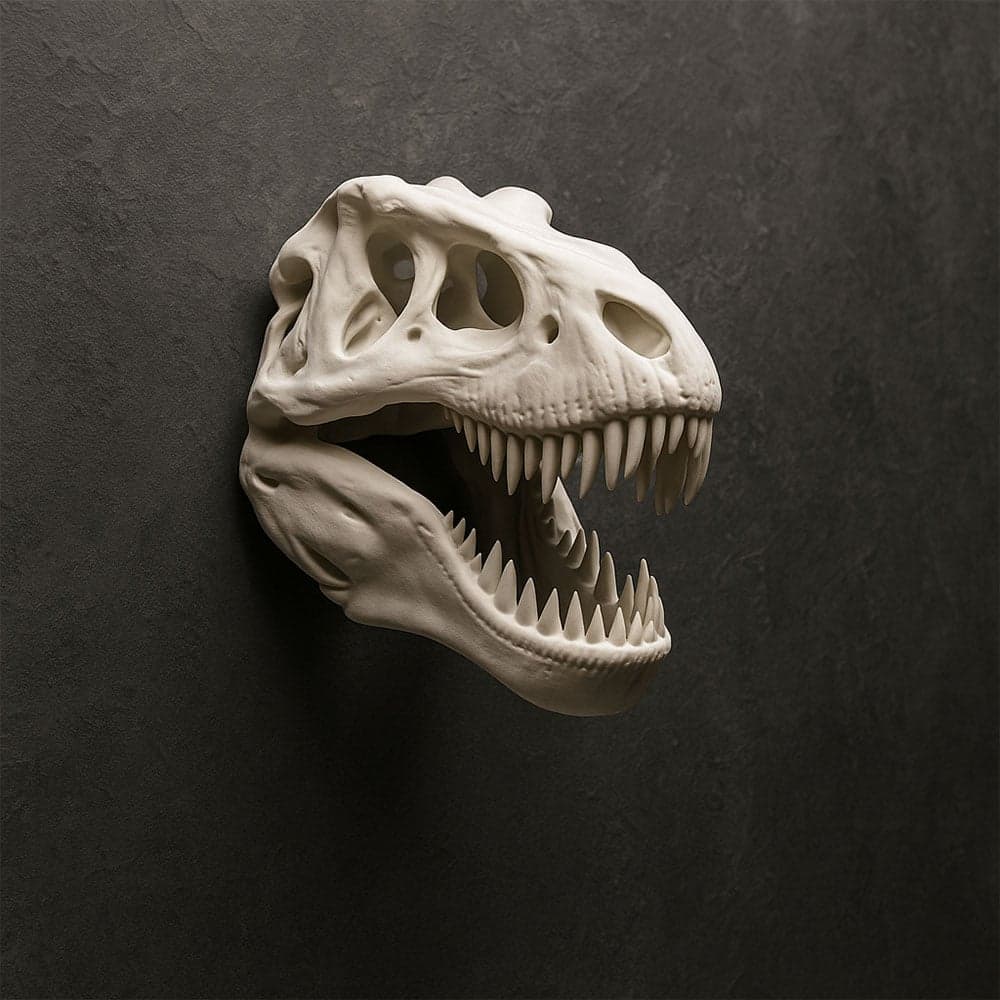 T-Rex Kafası Duvar Dekoru – 1. görsel