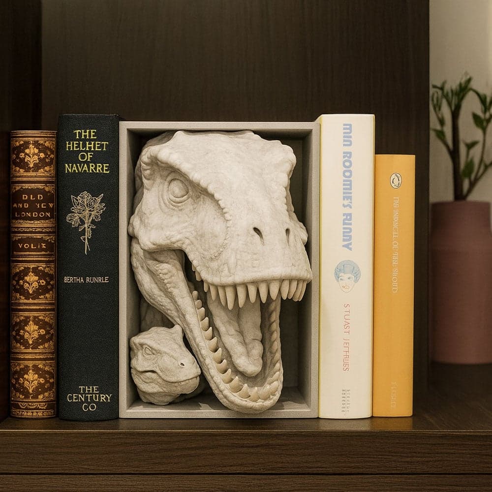 T-Rex Kitaplık Dekoru – 1. görsel