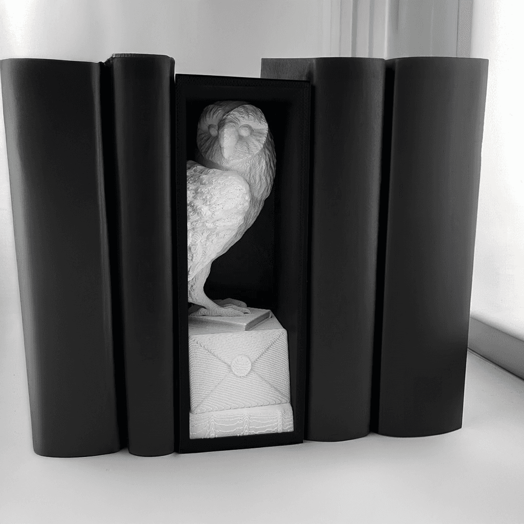 Baykuş Figürlü 3D Kitap Tutucu – Şıklık ve Fonksiyon Bir Arada! – ikinci görsel
