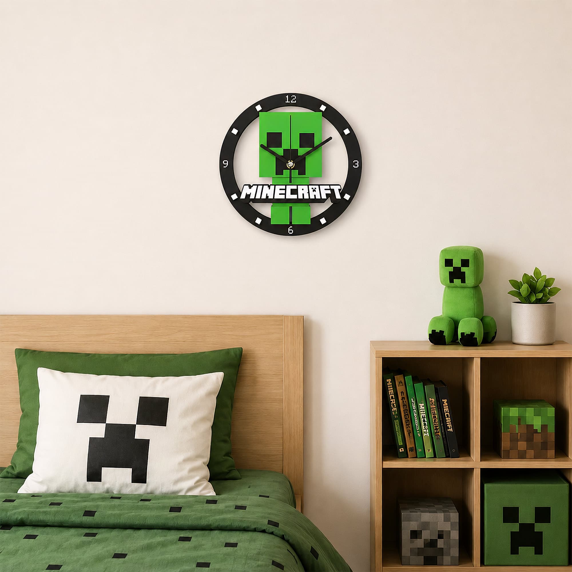 Fibrika Store Creeper Duvar Saati