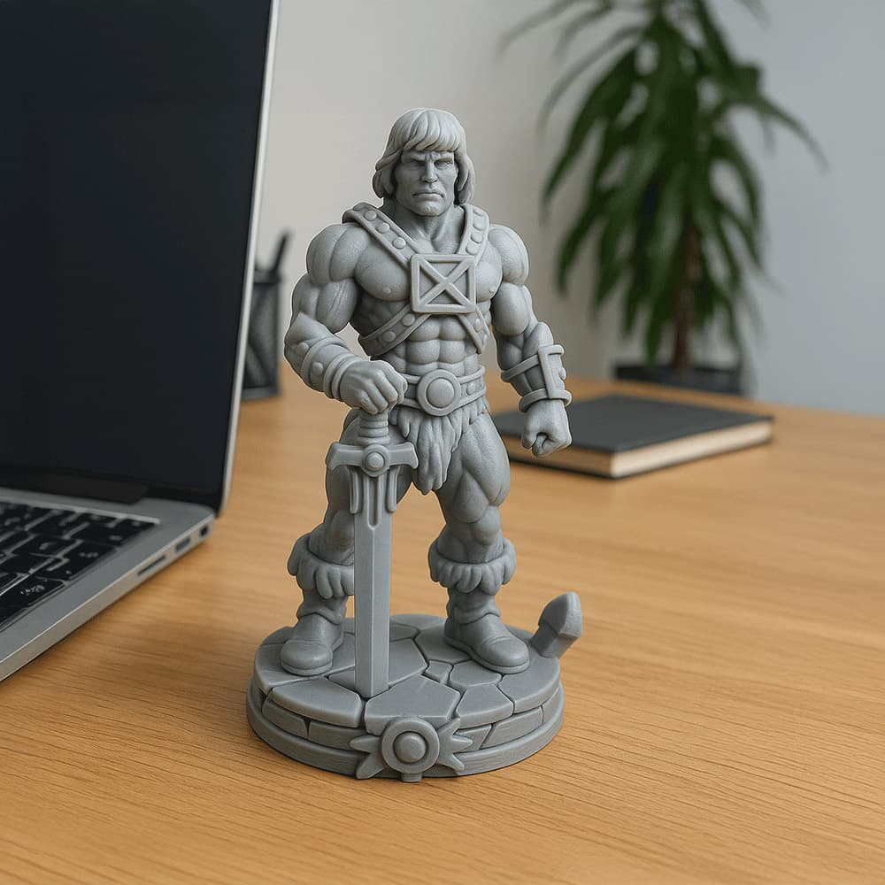 He-Man Figürü | Koleksiyon Heykeli