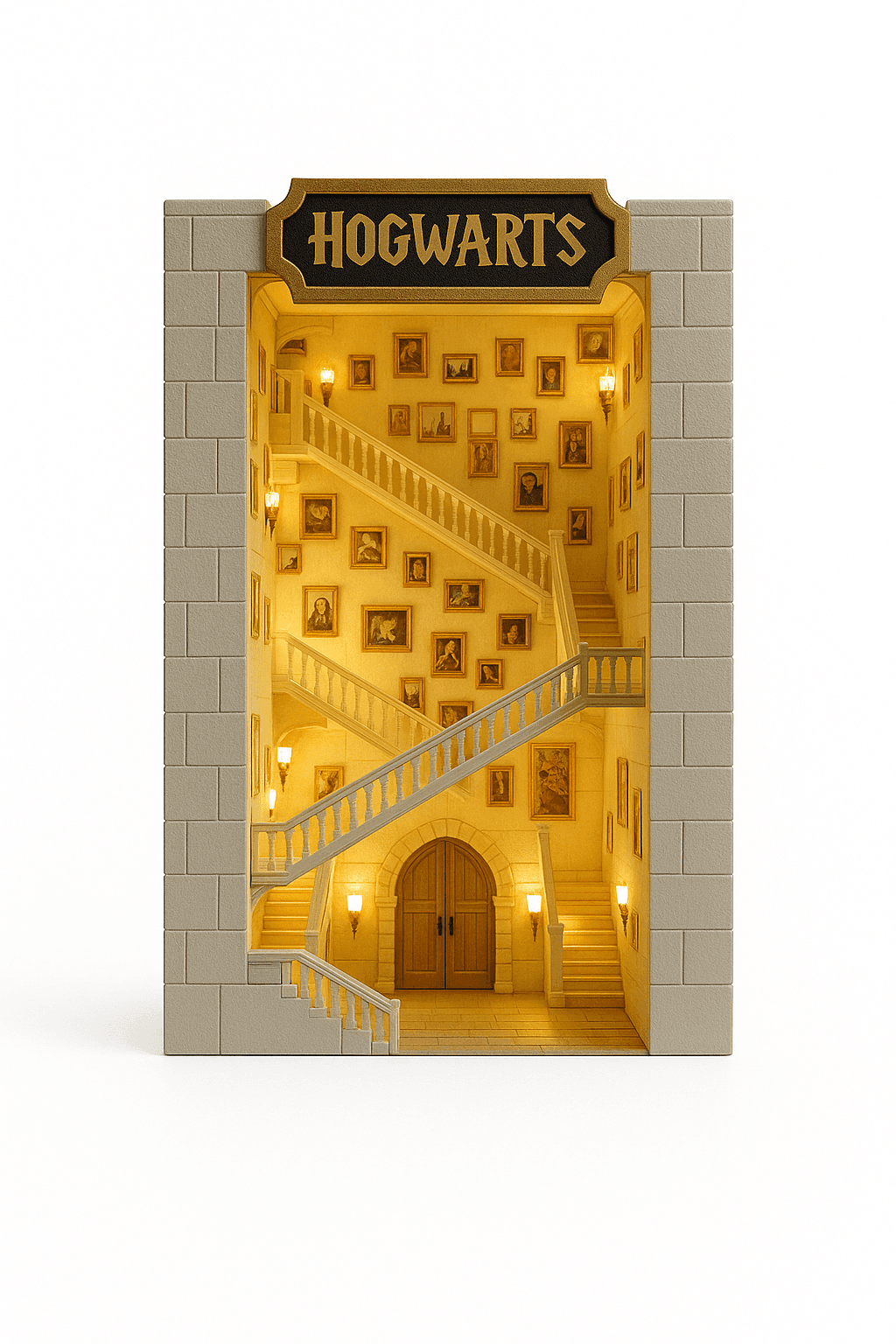 Hogwarts Merdiven Kitaplık Dekoru - Harry Potter – ikinci görsel
