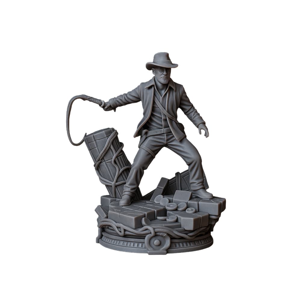 Indiana Jones Diorama Figürü – Koleksiyonluk – ikinci görsel