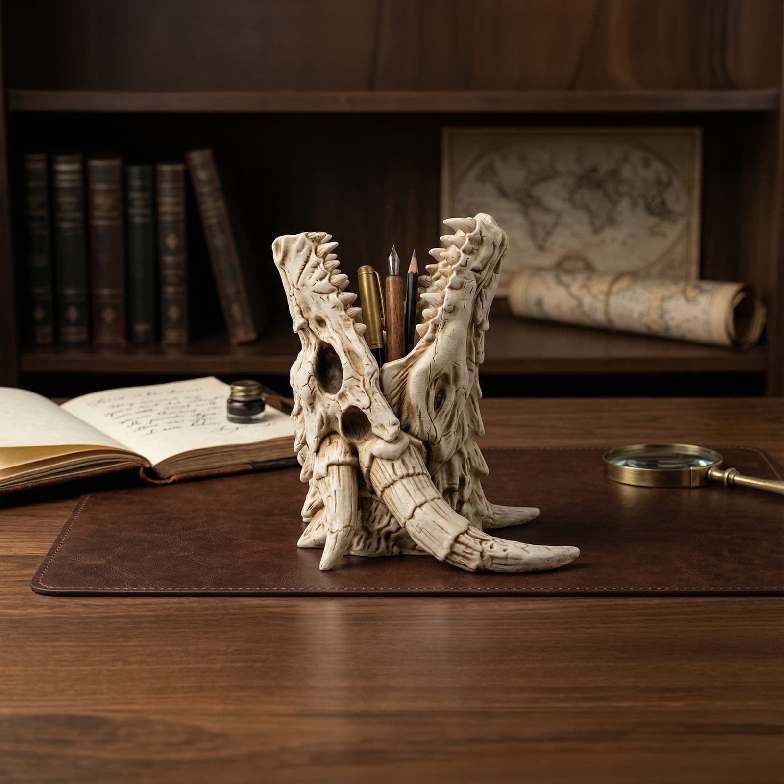 Dragon Skull: Efsanevi Ejderha Kafatası Tasarım Kalemlik