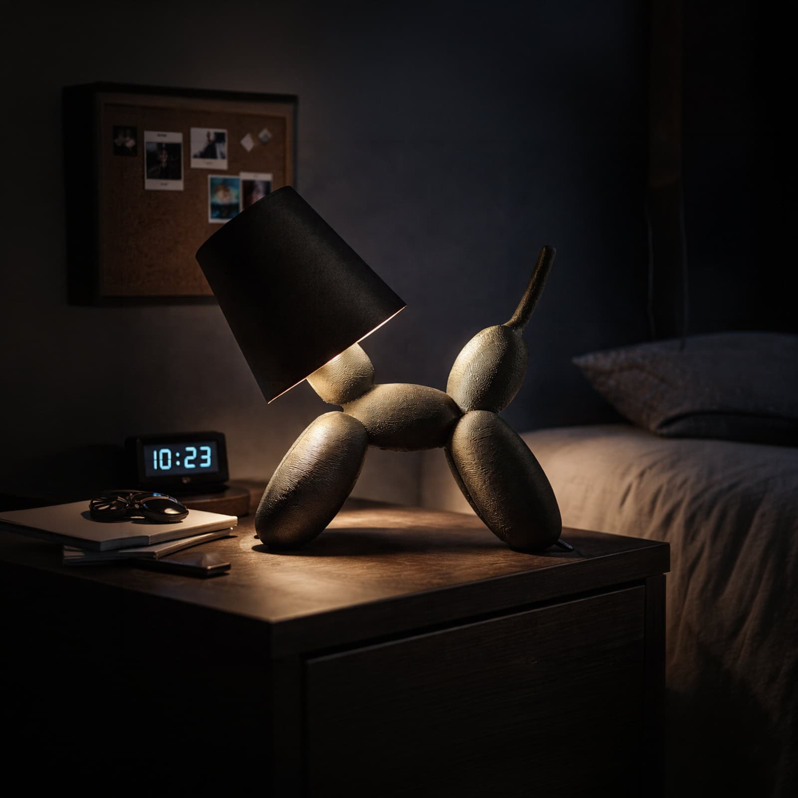 Lumi-Paws Modern Balon Köpek Tasarım Gece Lambası