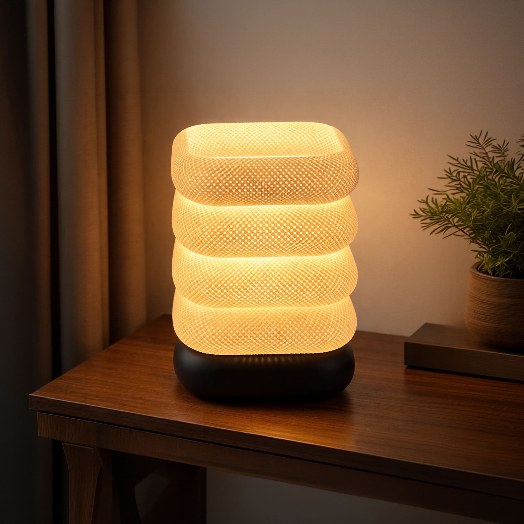 Fibrika Store Vela Modern Dekoratif Gece Lambası - Ambiyans Aydınlatma