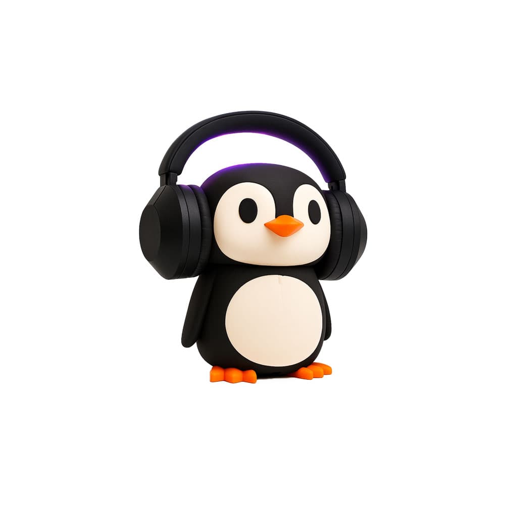 Penguen Kulaklık Standı – ikinci görsel