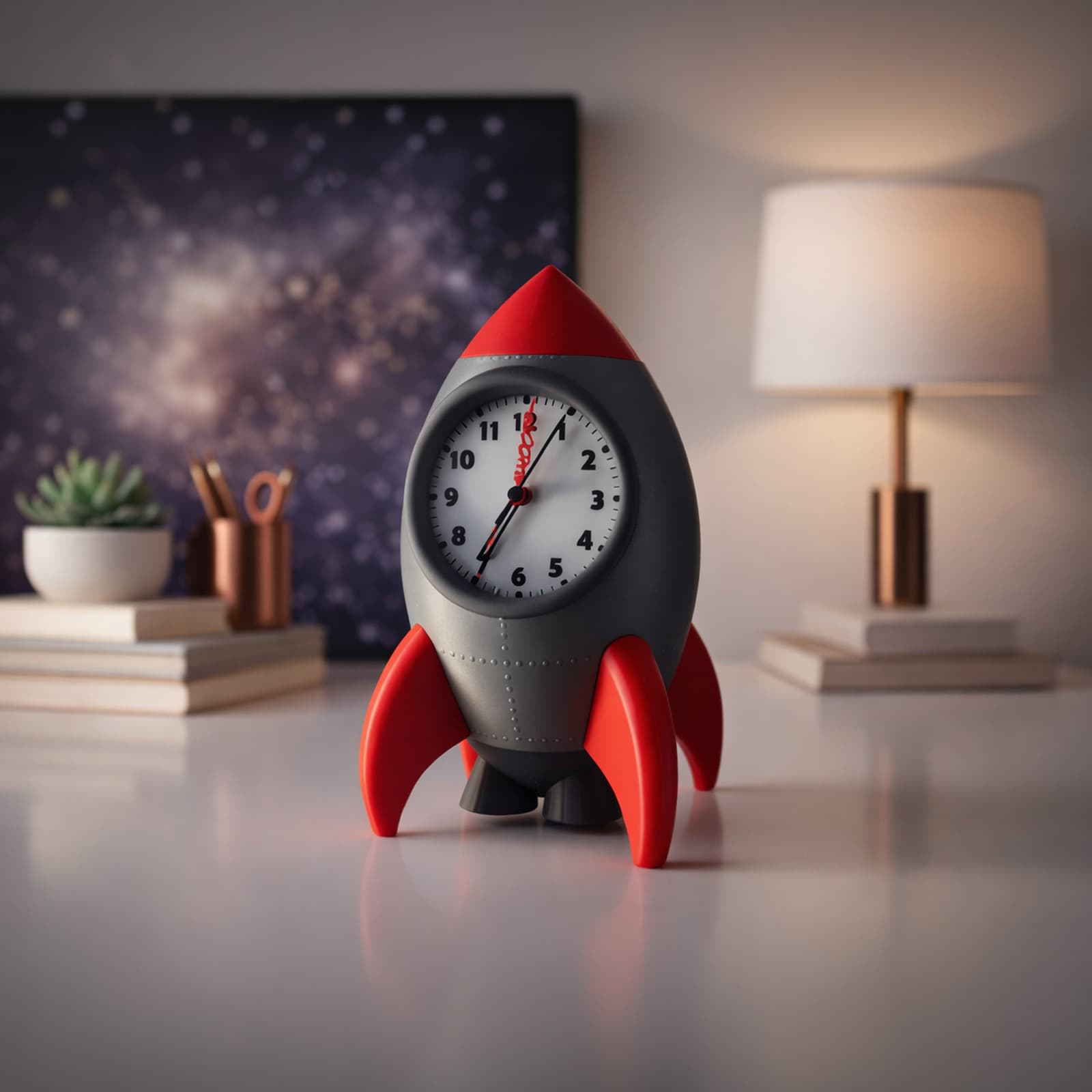 AstroDecor Modern Uzay Konsept Saat