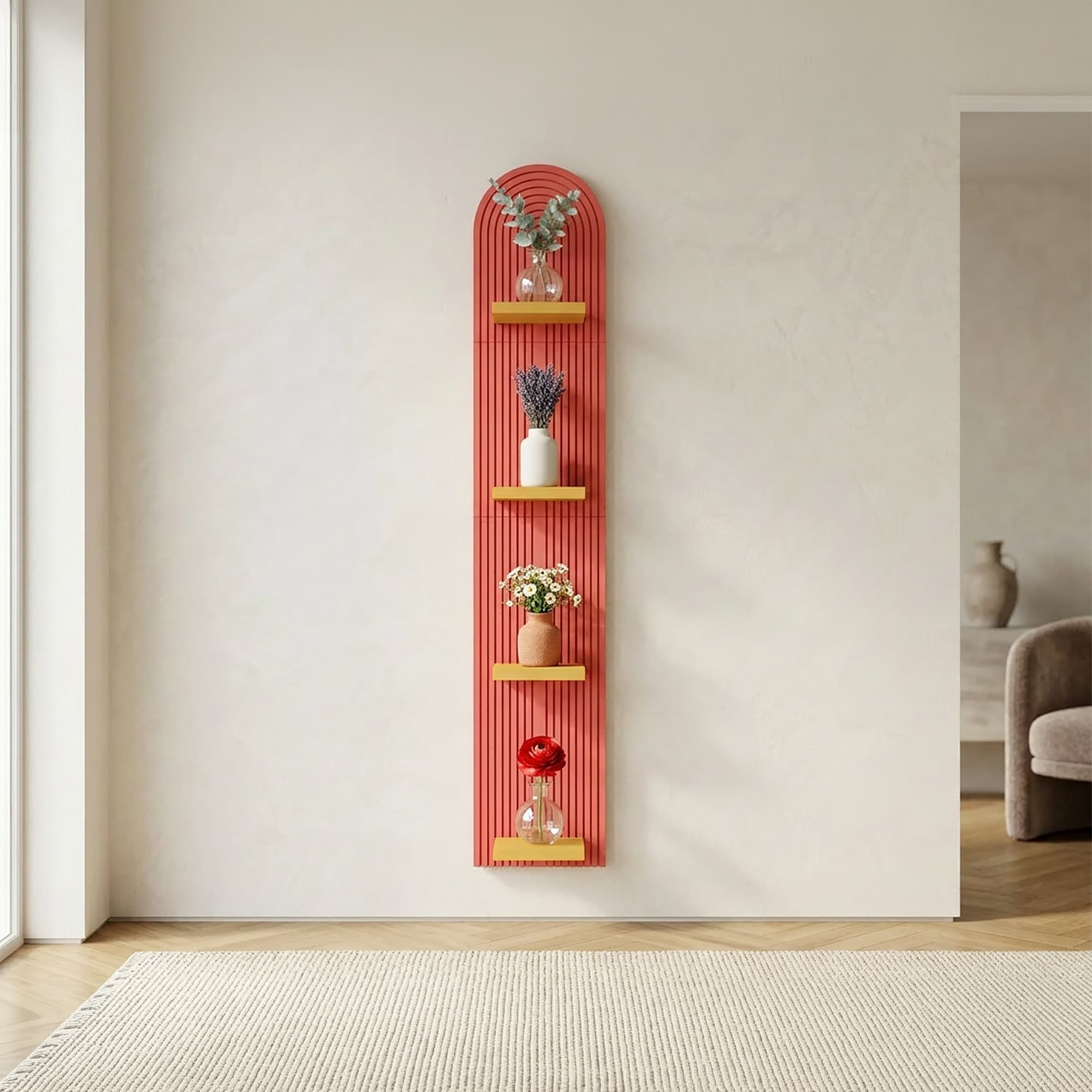 Fibrika Store Vertex Modern Duvar Raf