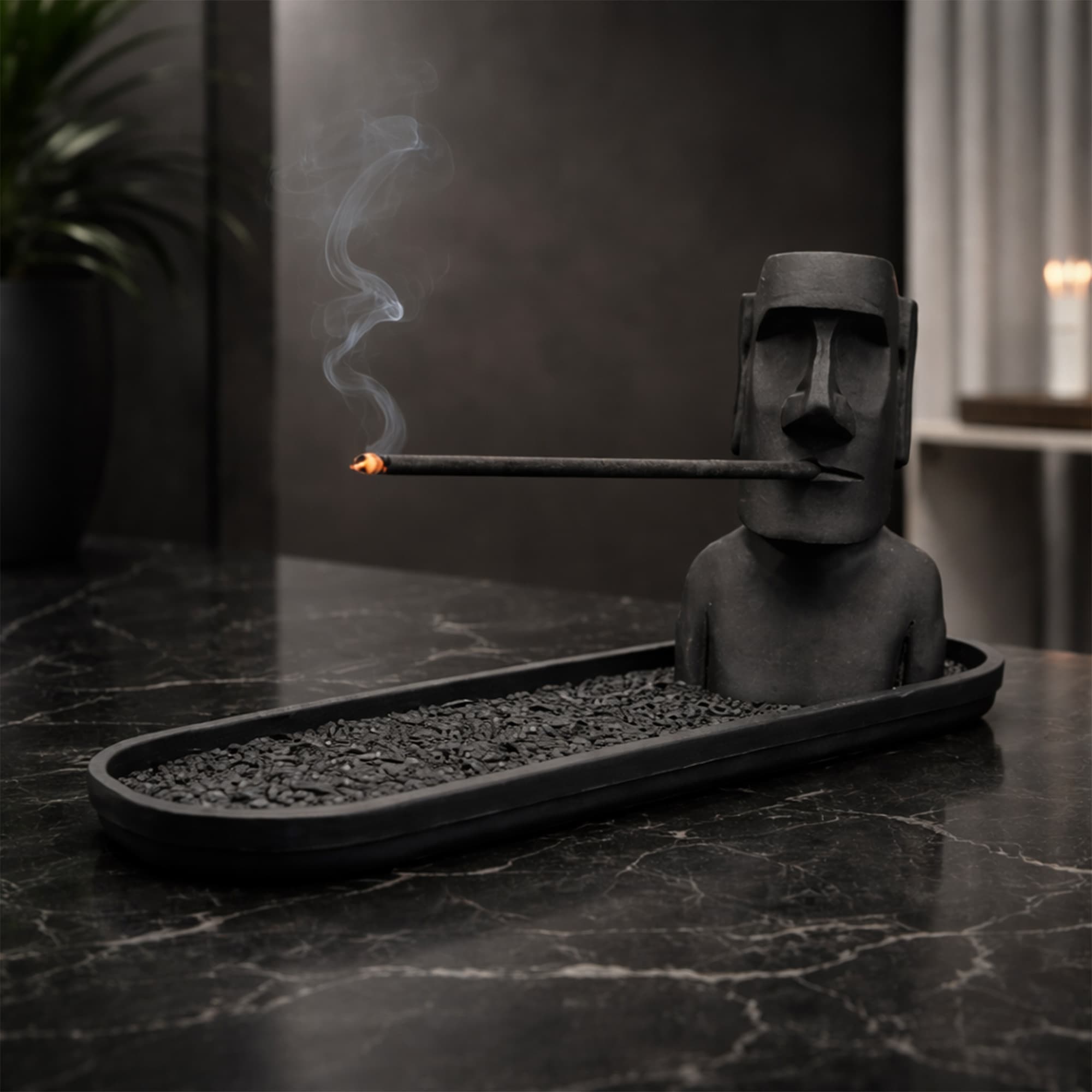 Fibrika Store Mystic Guard: Modern Antik Formlu Dekoratif Tütsülük