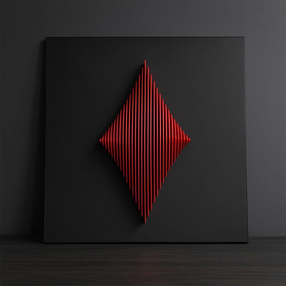 Modern Geometrik Duvar Dekoru