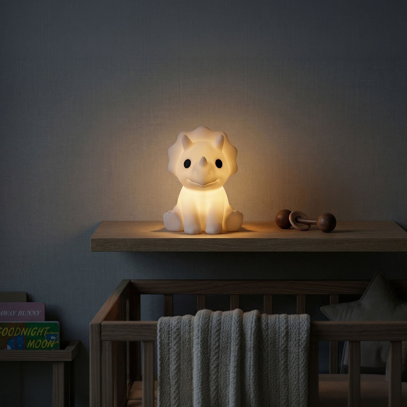 Triceratops Dekoratif Gece Lambası