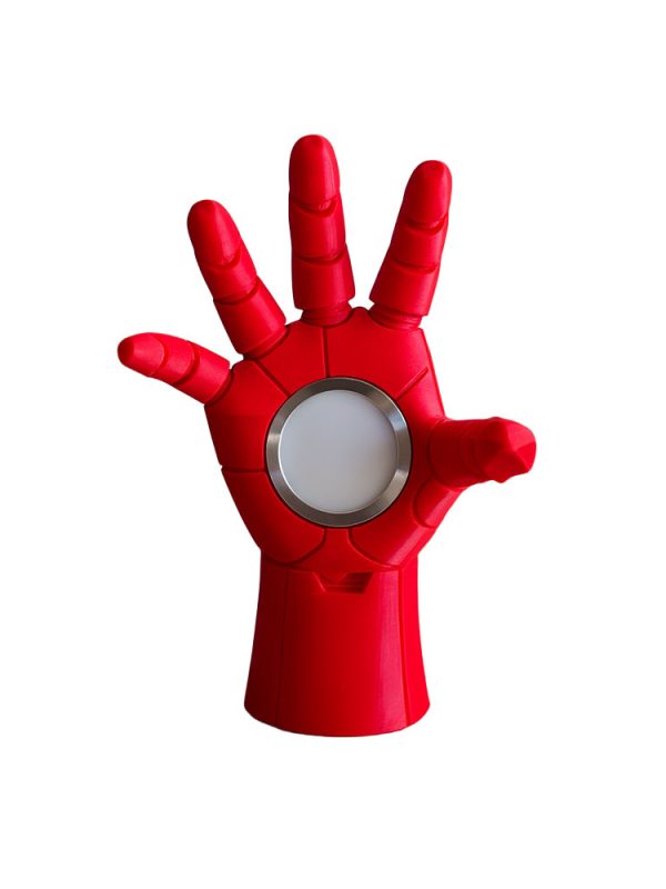 Iron Man El Tasarımlı Dekoratif Masa Lambası