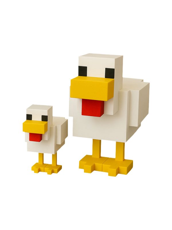 Piksel Sanat Tavuk Figürü