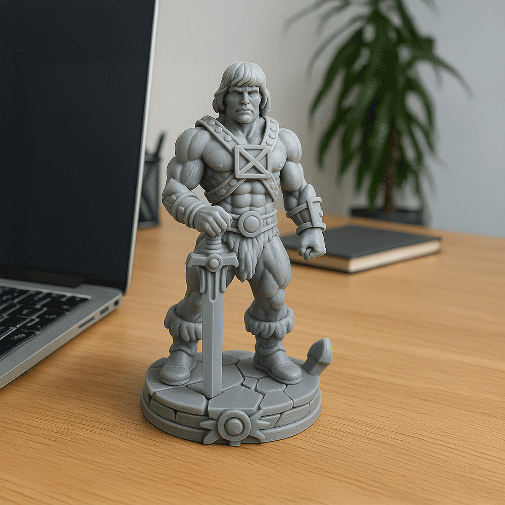 He-Man Figürü | Koleksiyon Heykeli - Görsel 2