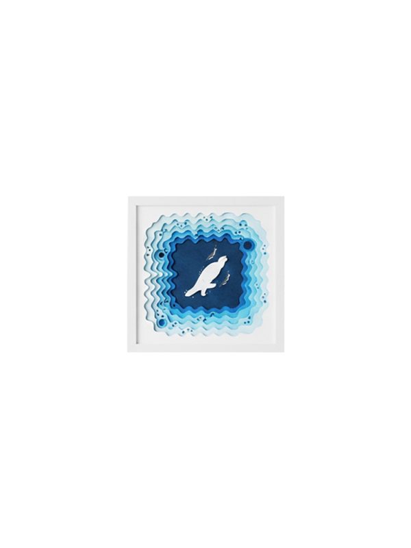 Blue Depths Katmanlı Duvar Tablosu